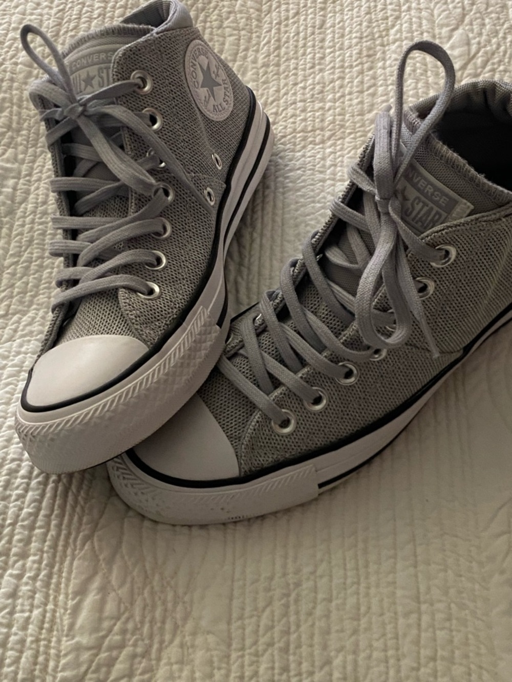 Converse Women’s Gray High Top Sneakers